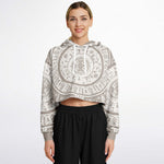 Sun Sigil Croptop Hoodie