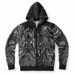 Norse Pantheon Zip-Up Hoodie