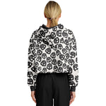 Valsgärde Viking Helmet Croptop Hoodie