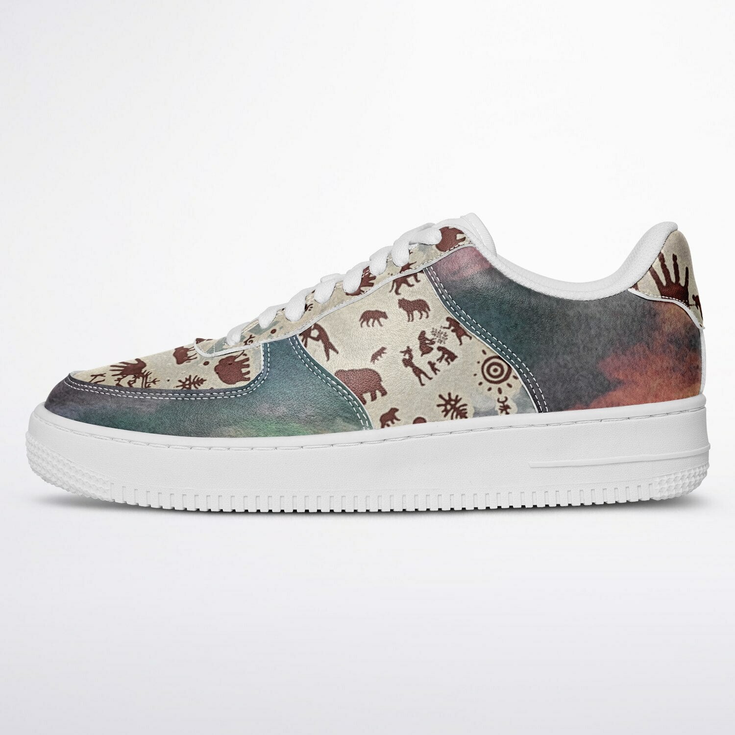 Tie Dye Cavepainting Sneakers