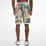 Tie Dye Cavepainting Basketball Shorts