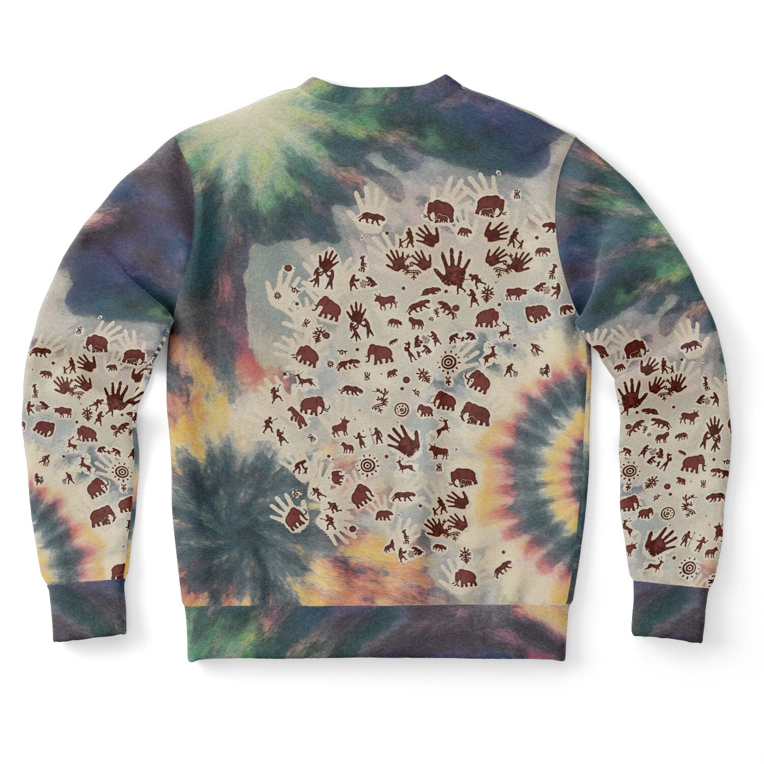Tie Dye Cavepainting Sweatshirt