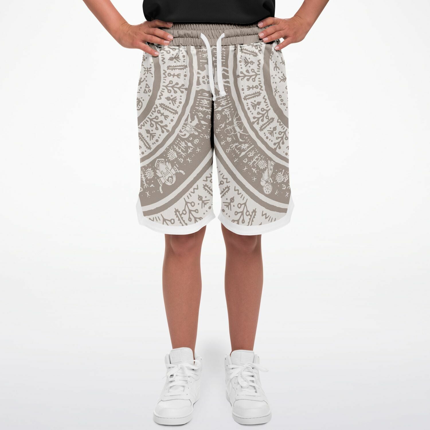 Sun Sigil Basketball Shorts