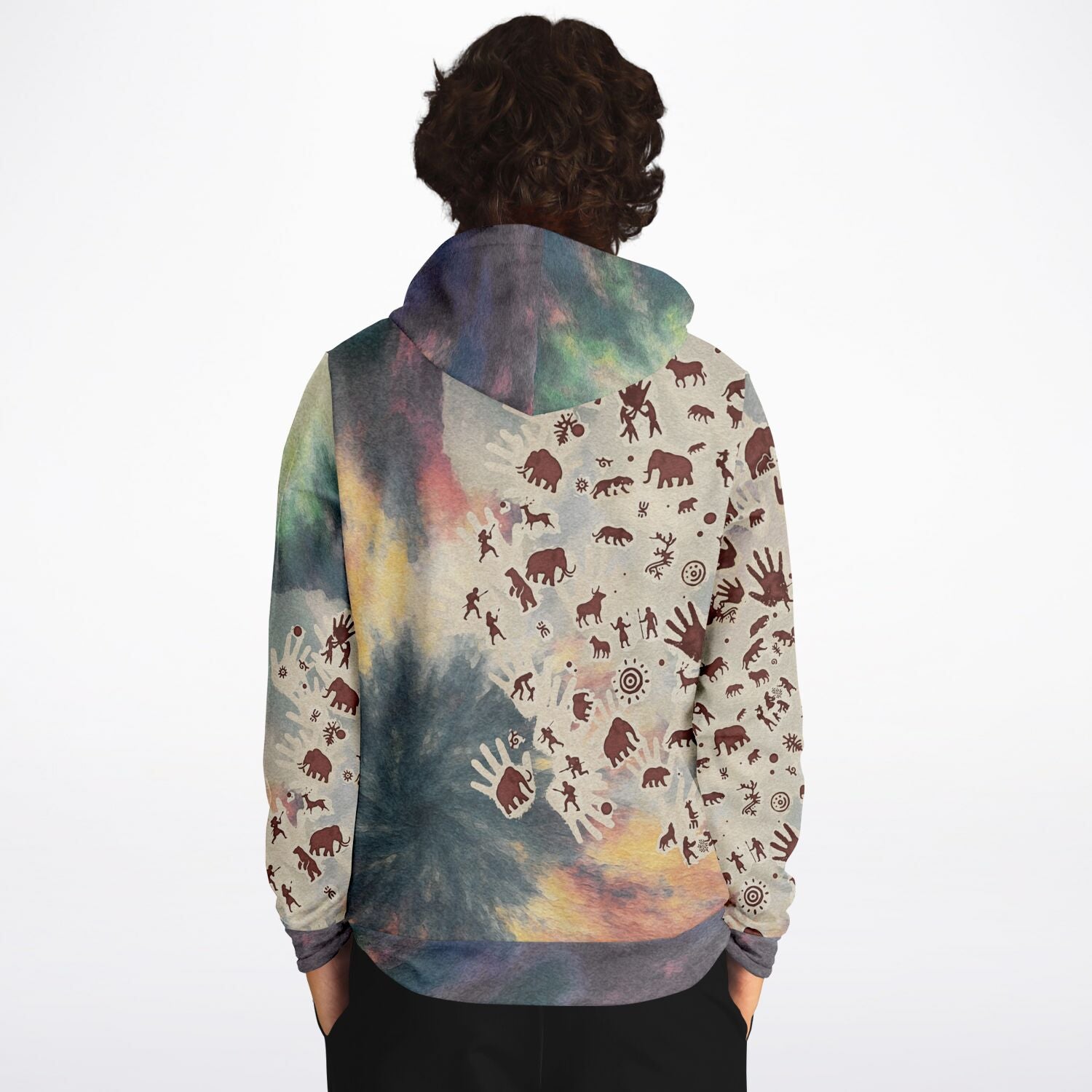 Tie Dye Cavepainting Hoodie