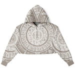 Sun Sigil Croptop Hoodie