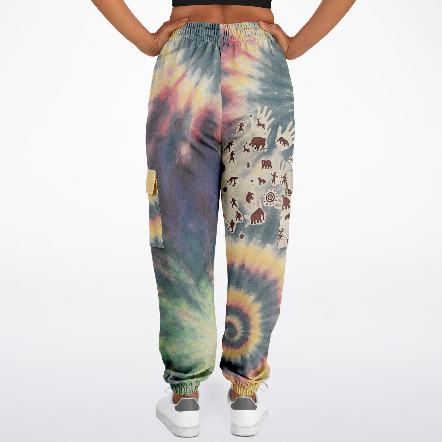 Tie Dye Cavepainting Cargopants