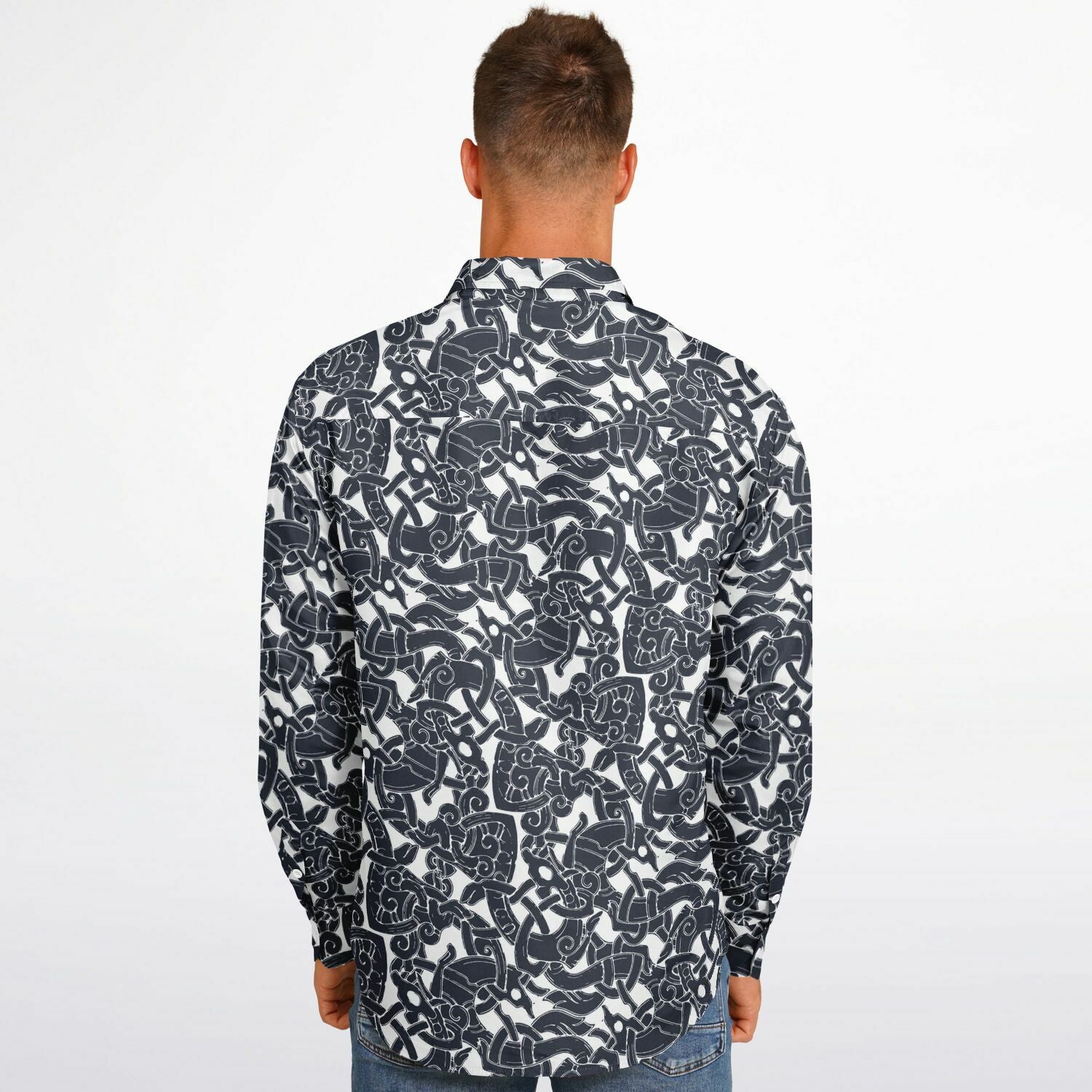 Blue Jelling Wolves Polite Shirt