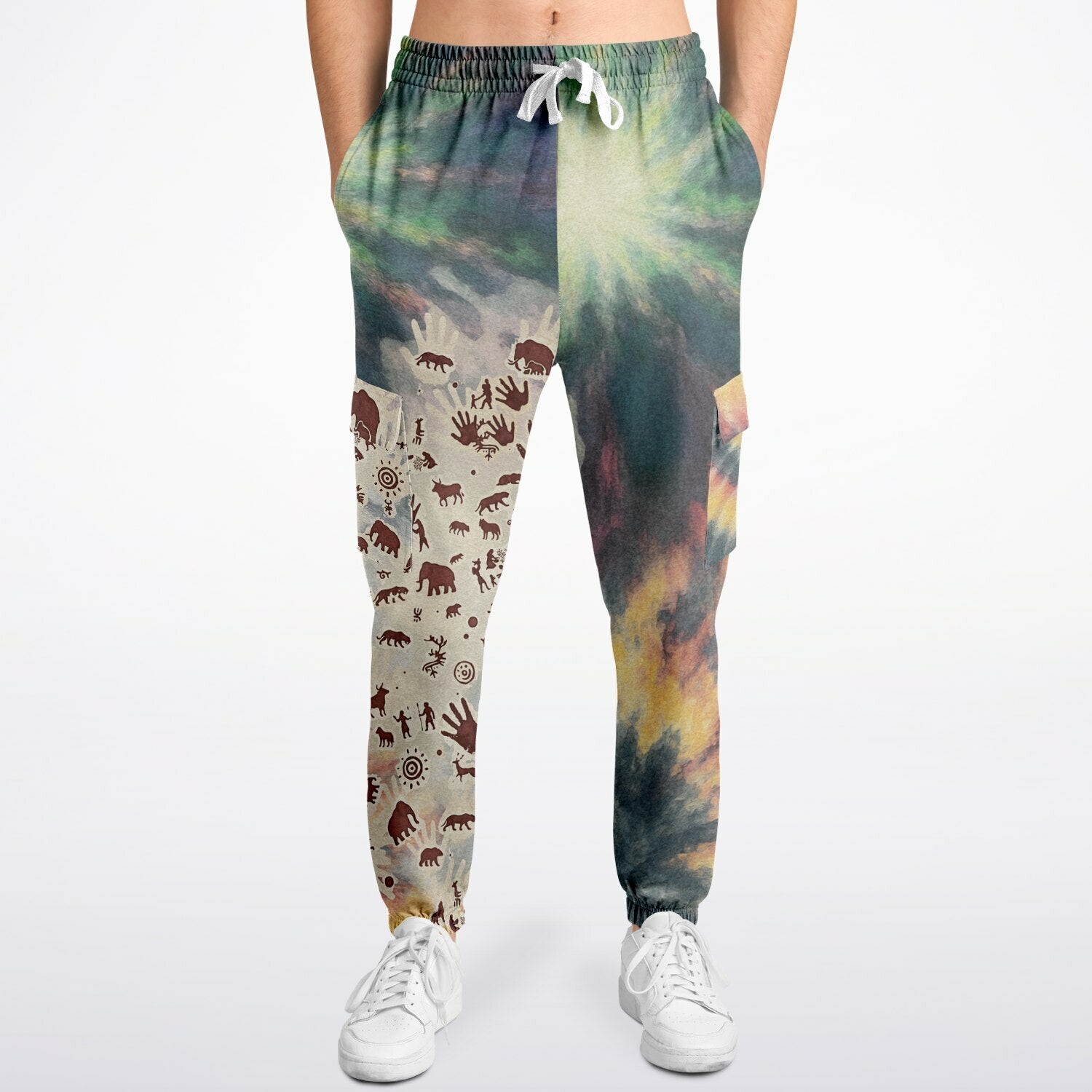 Tie Dye Cavepainting Cargopants