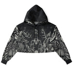 Norse Mythology Croptop Hoodie