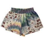 Tie Dye Cavepainting 2-in-1 Shorts (Women)