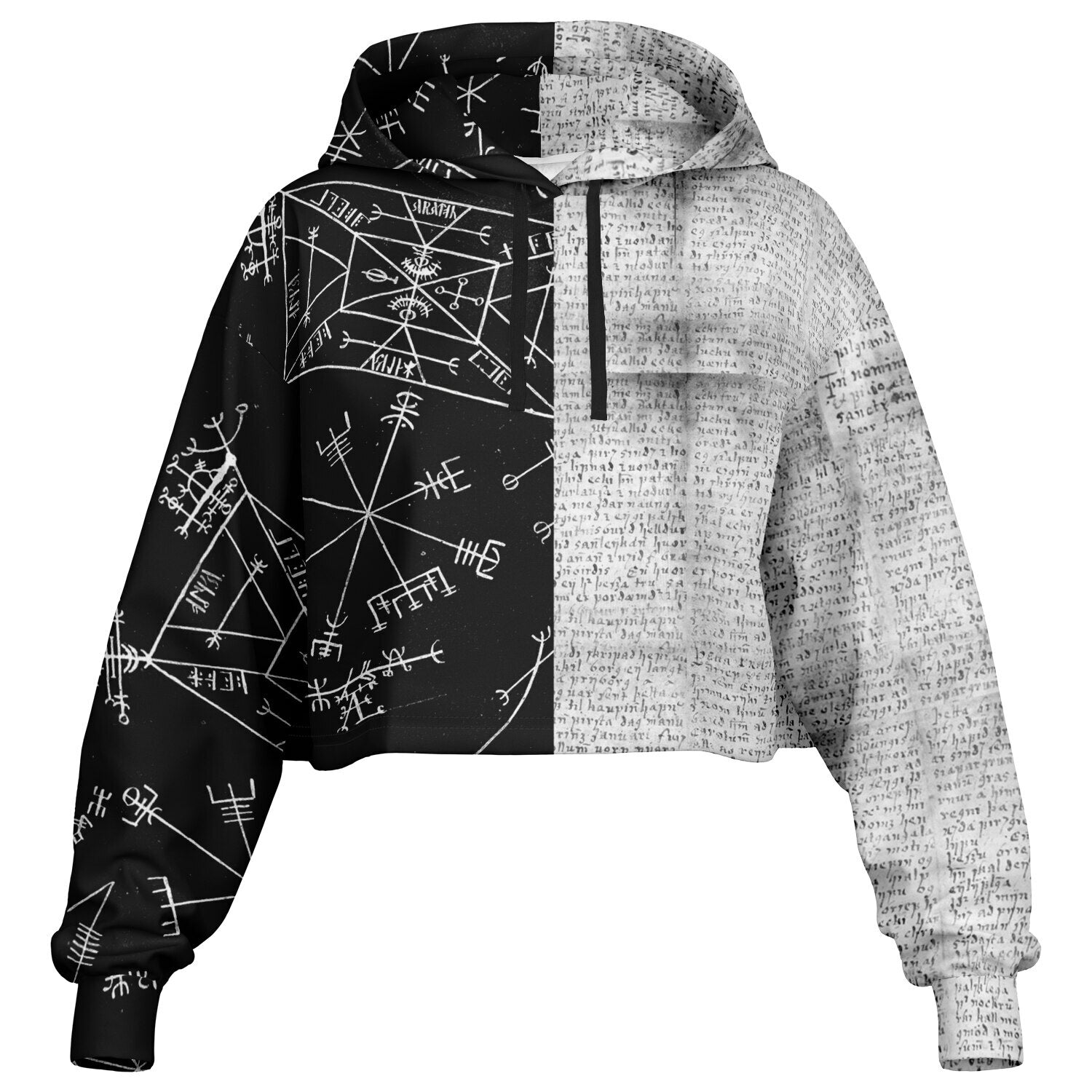 Galdr Croptop Hoodie