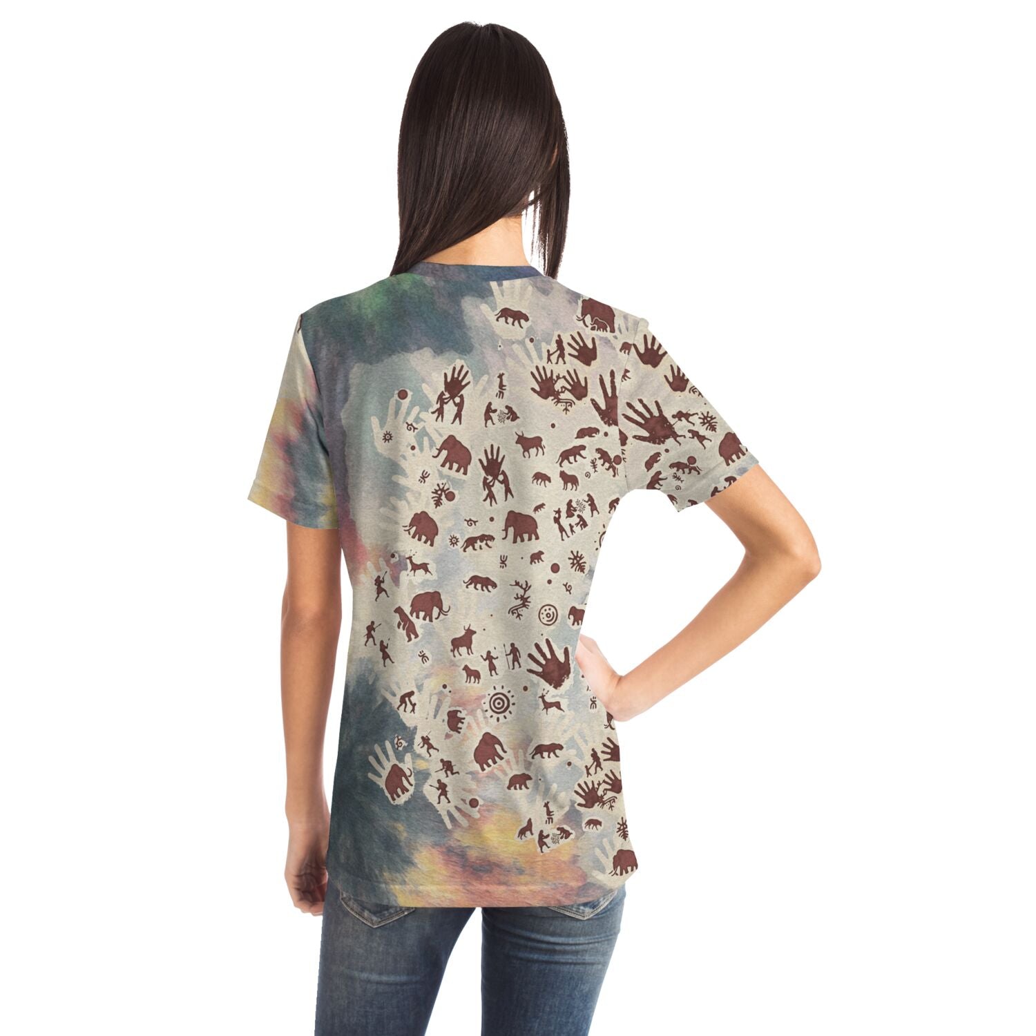 Tie Dye Cavepainting Shirt