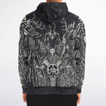 Norse Pantheon Zip-Up Hoodie