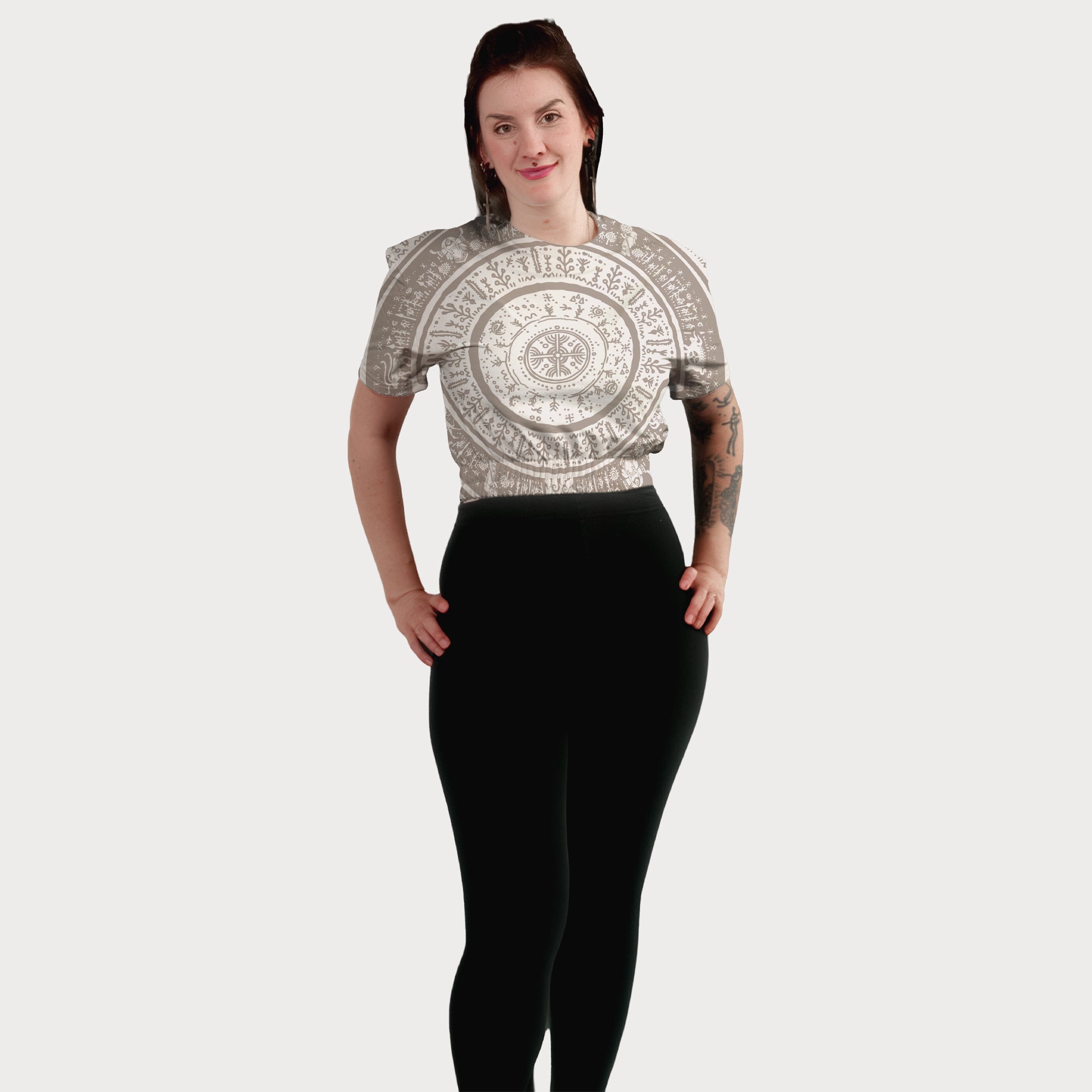 Sun Sigil Croptop Sweatshirt