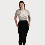 Sun Sigil Croptop Sweatshirt