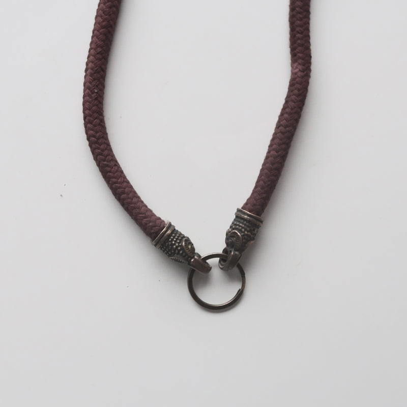 Image for Crimson Raven Knit Necklace