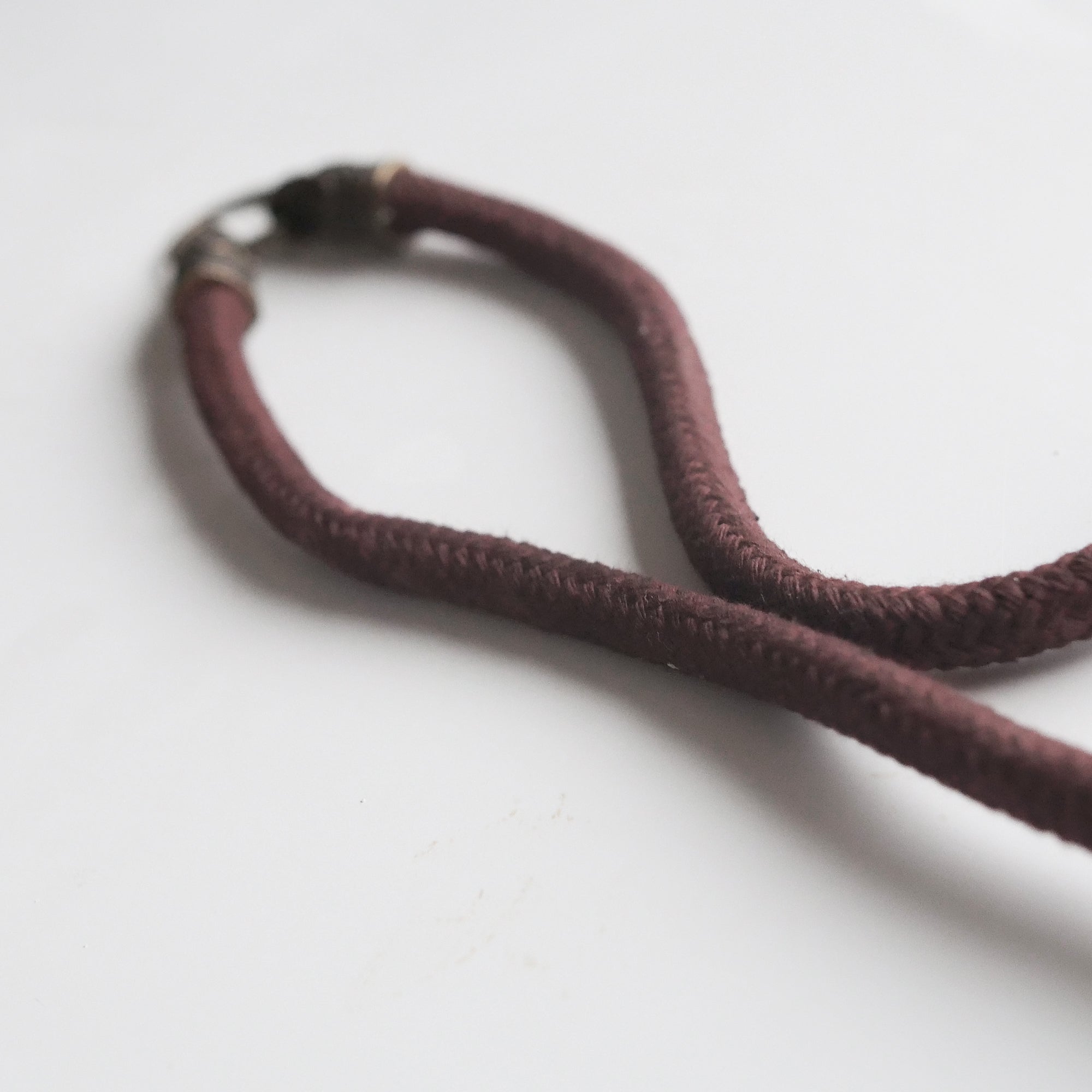 Crimson Raven Knit Necklace