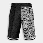 Oseberg Pattern Basketball-Shorts