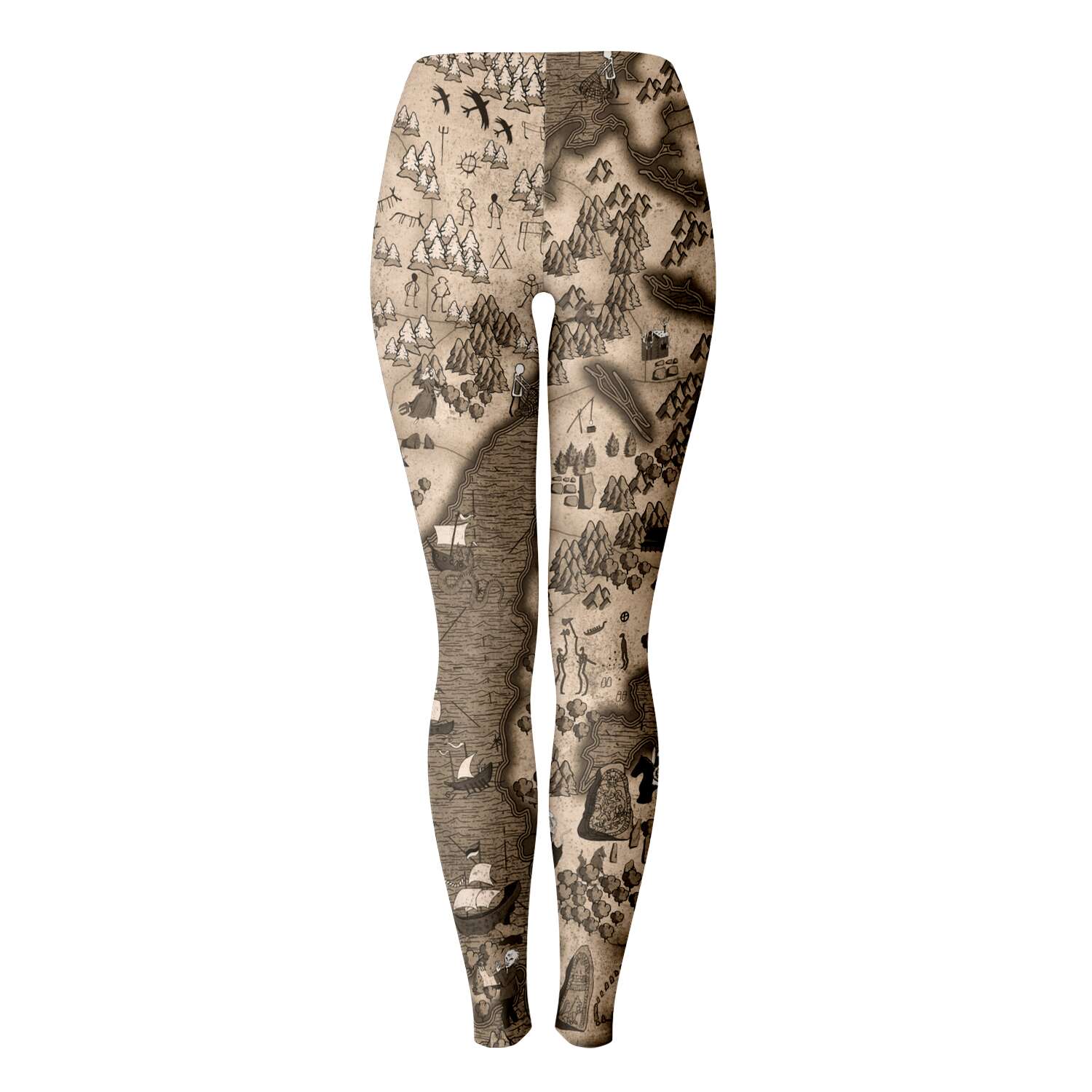 Royal Brown Fjorgyn Leggings