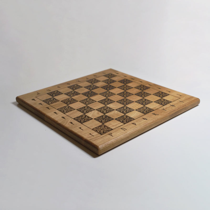 Image for Oak Viking Chessboard