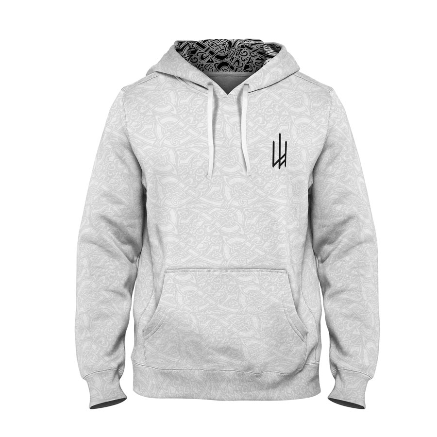 White Valhyr Hoodie