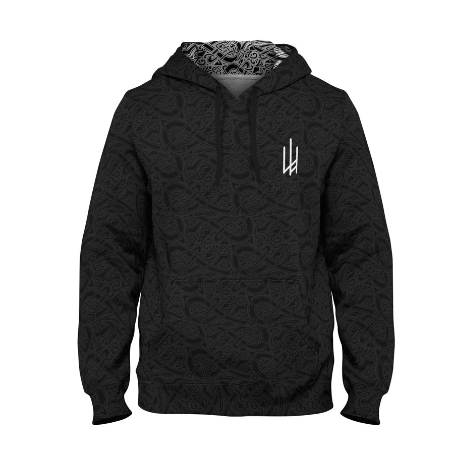 Black Valhyr Hoodie