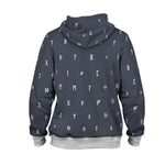 Contrast Futhark Hoodie