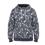 Jelling Wolf Pattern Hoodie