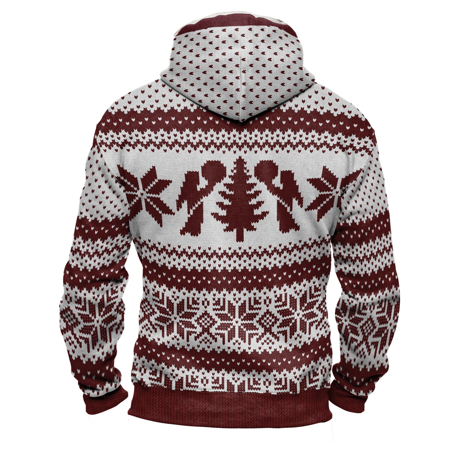 Yule Faux-Wool Hoodie