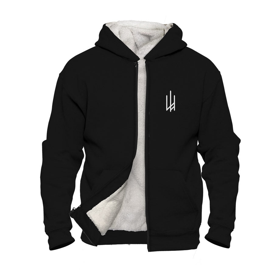 Vegvisir Faux-Wool Hoodie