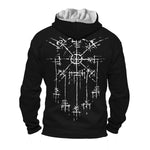 Vegvisir Dreamcatcher Faux-Wool Hoodie