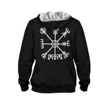 Vegvisir Faux-Wool Hoodie