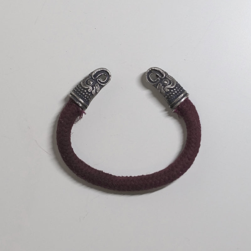 Crimson Raven Knit Bracelet