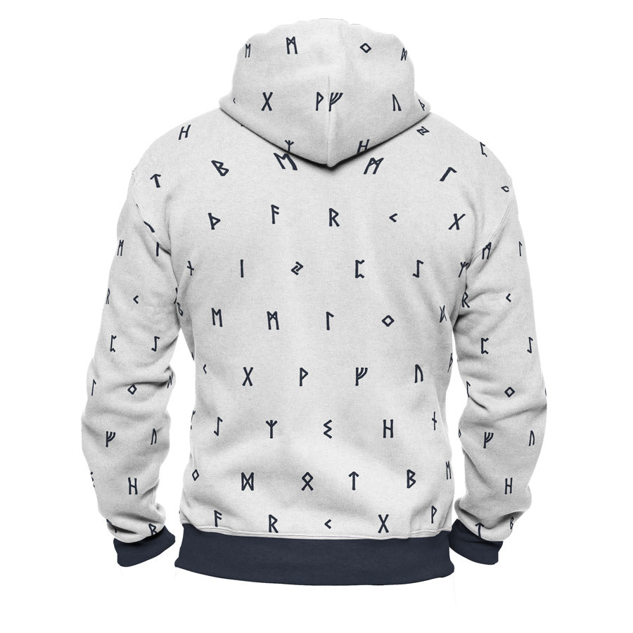 Elder Futhark Zip Hoodie