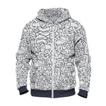 Jelling Wolves Zip Hoodie