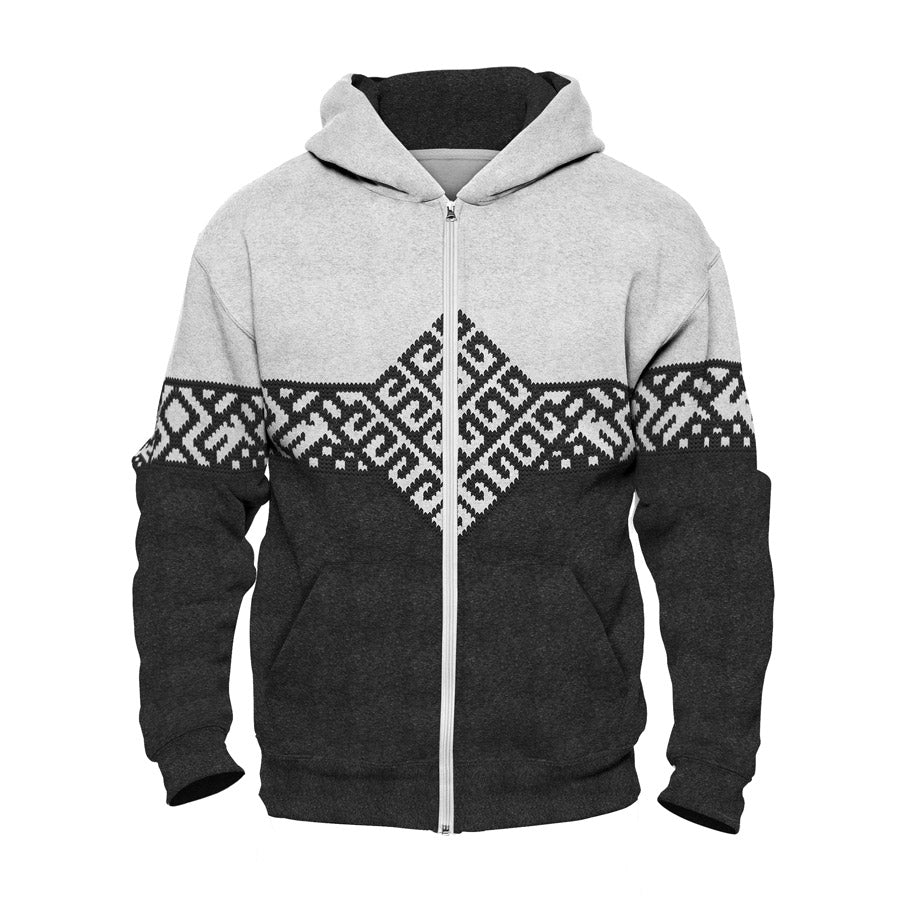 Folk Yggdrasil Zip Hoodie