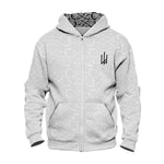 White Valhyr Zip Hoodie