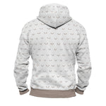 Elk Antlers Zip Hoodie