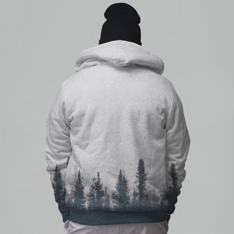 Image for Spruce Forest Faux-Wool Hoodie