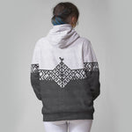 Folk Yggdrasil Faux-Wool Hoodie