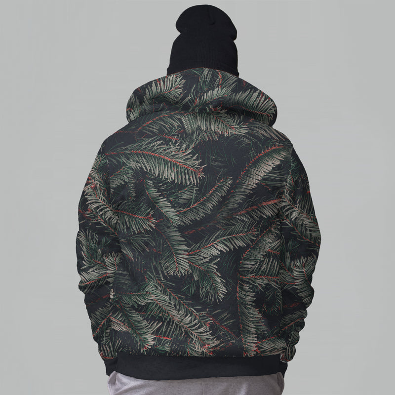 Image for Spruce Needle Faux-Wool Hoodie