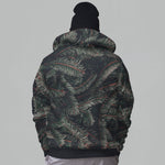 Spruce Needle Faux-Wool Hoodie