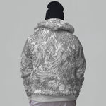 Valhyr Collection Faux-Wool Hoodie