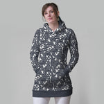 Jelling Wolf Pattern Dresshoodie