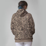 Royal Brown Fjorgyn Faux-Wool Hoodie