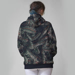 Spruce Needle Faux-Wool Hoodie