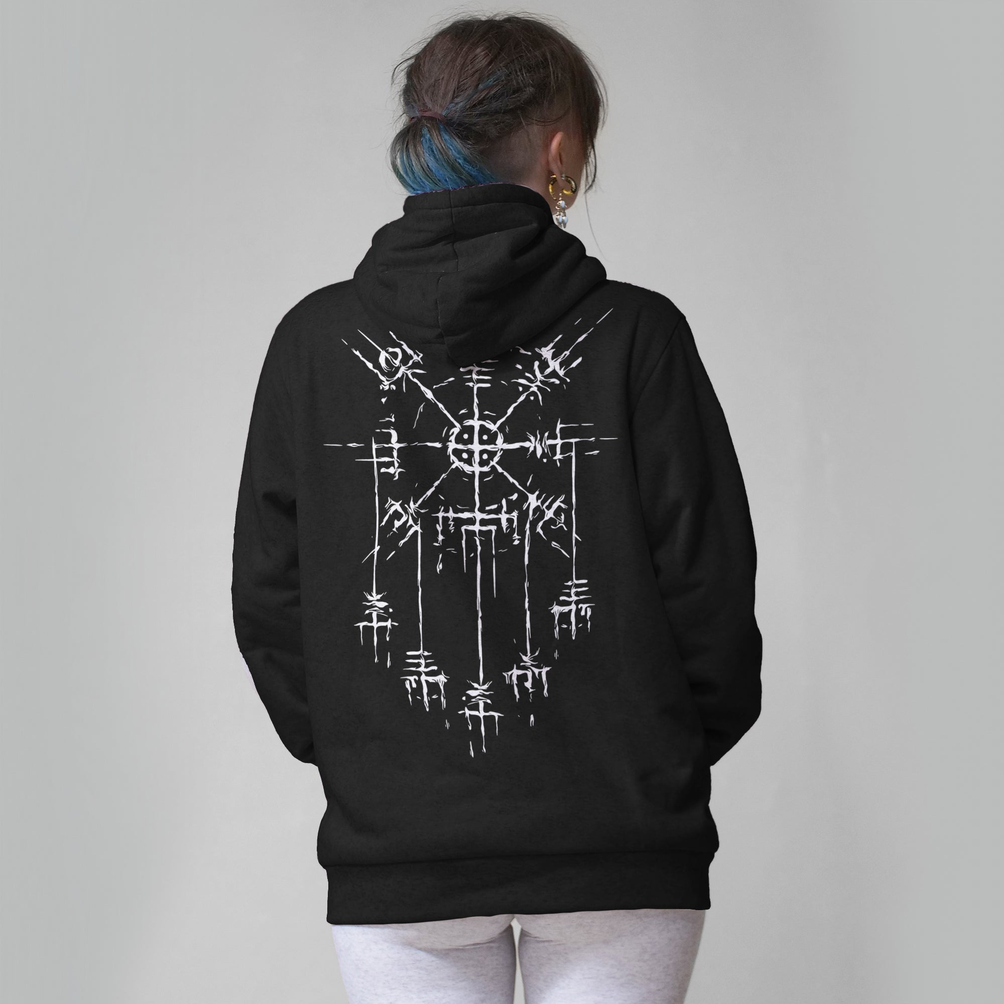 Vegvisir Dreamcatcher Faux-Wool Hoodie