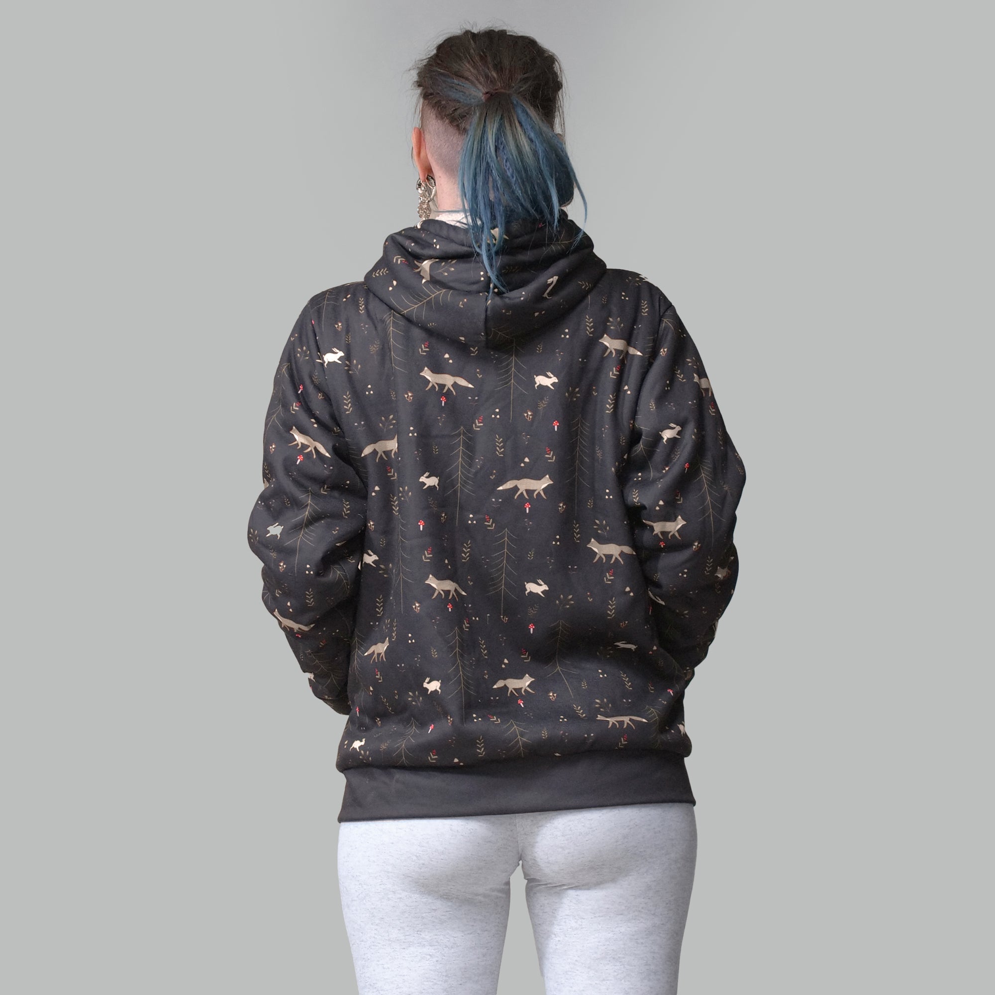 Berserker Faux-Wool Hoodie