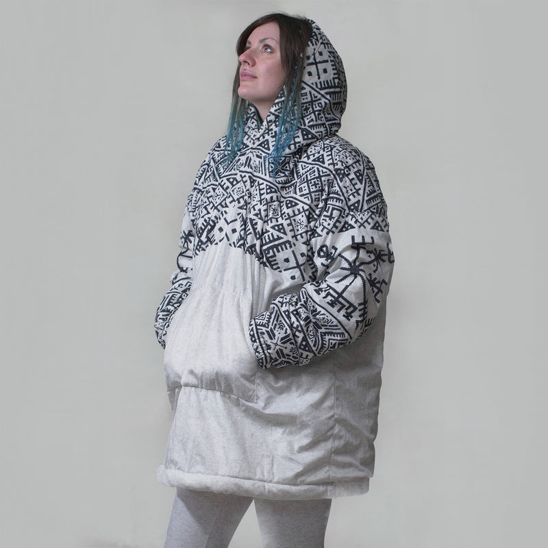 Image for Folk Vegvisir Hygge Hoodie