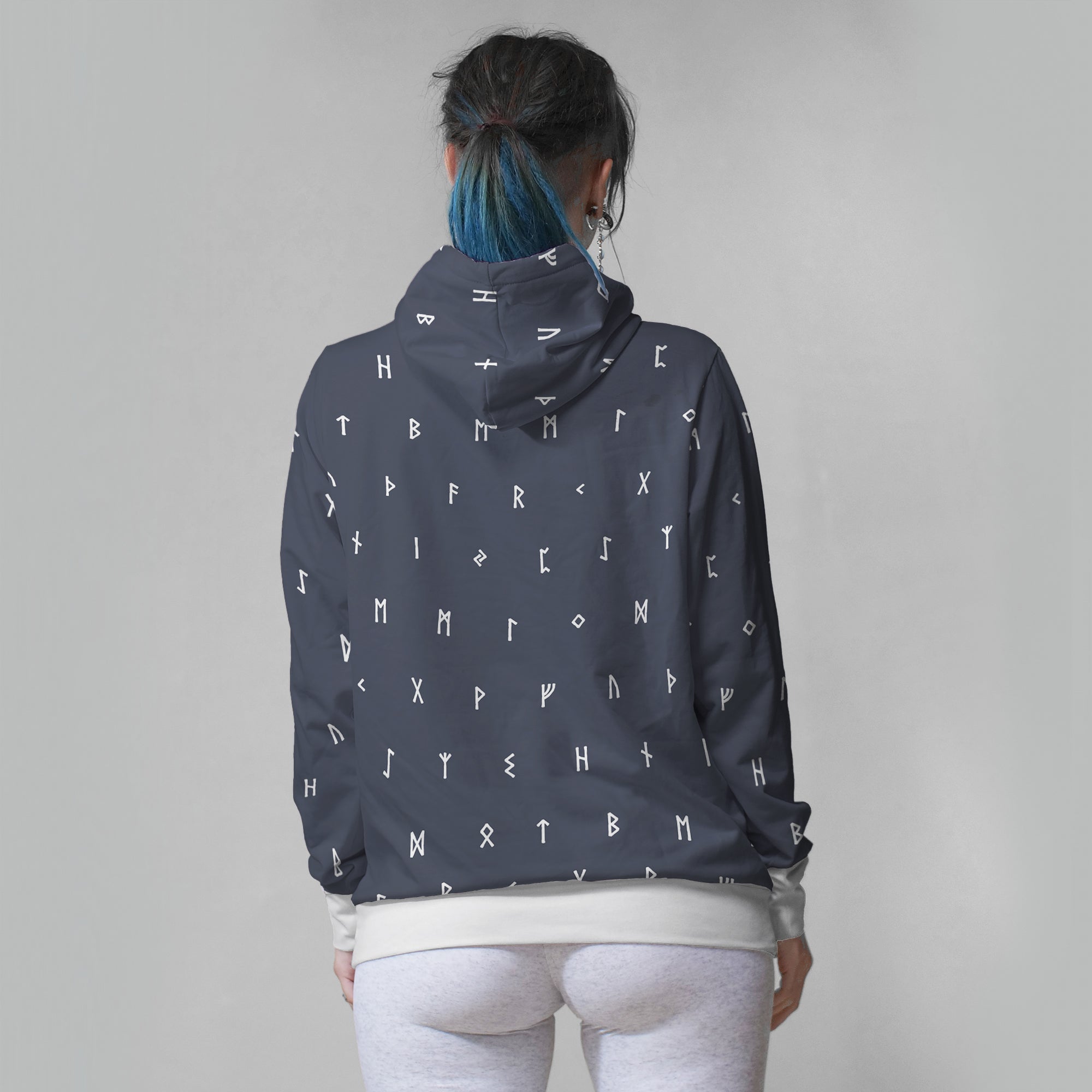 Contrast Futhark Hoodie